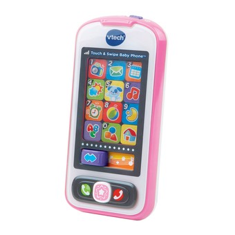 Open full size image 
      Touch & Swipe Baby Phone - Pink
    